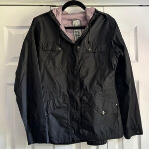 Black women’s raincoat